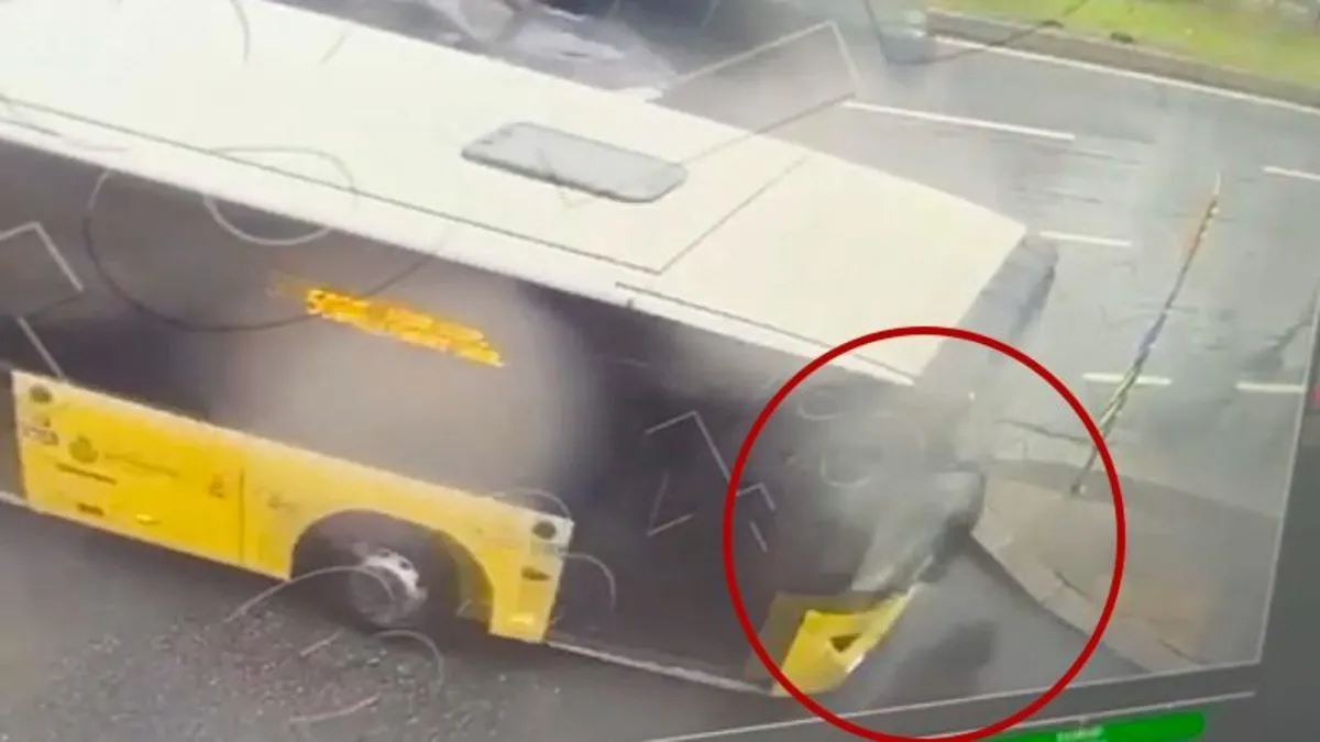 İETT otobüsü altında can vermişti! Dehşet anları kamerada | Şoför tutuklandı