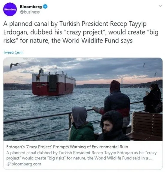 CHP ve Ekrem İmamoğlu'ndan sonra Amerikan medyası da Kanal İstanbul'a karşı çıktı - 1
