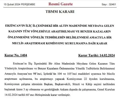 Erzincan’da maden faciasında heyelan | Bakan Yerlikaya son durumu açıkladı