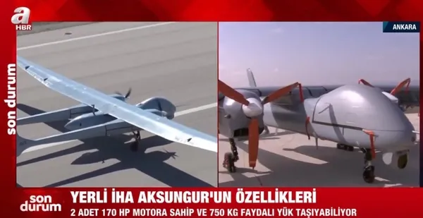 AKSUNGUR İHA testleri geçti seri üretimine başlandı