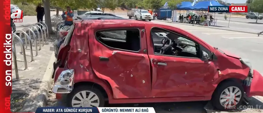 İsrail’de “İran” yıkımı sadece A Haber’de! Tel Aviv’in kalbi paramparça: Gazze’yi andıran görüntüler 21