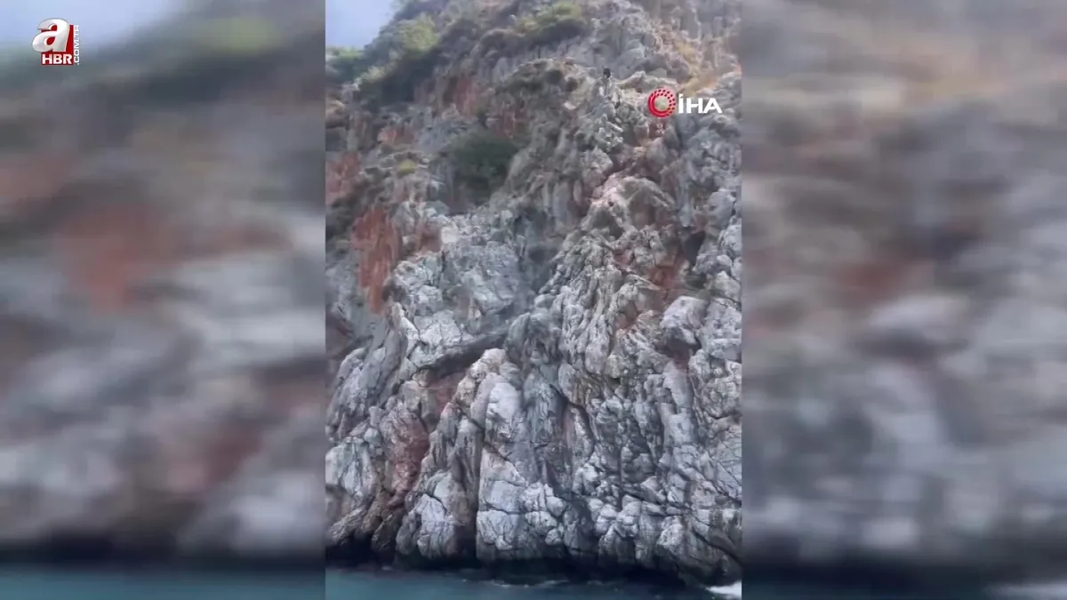 Alanya’da denize ölümüne atlayış