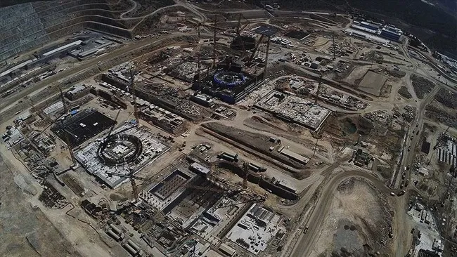 Akkuyu Nükleer Güç Santrali’nin 2021 yılı içerinde 4’üncü ünitenin temeli atılacak