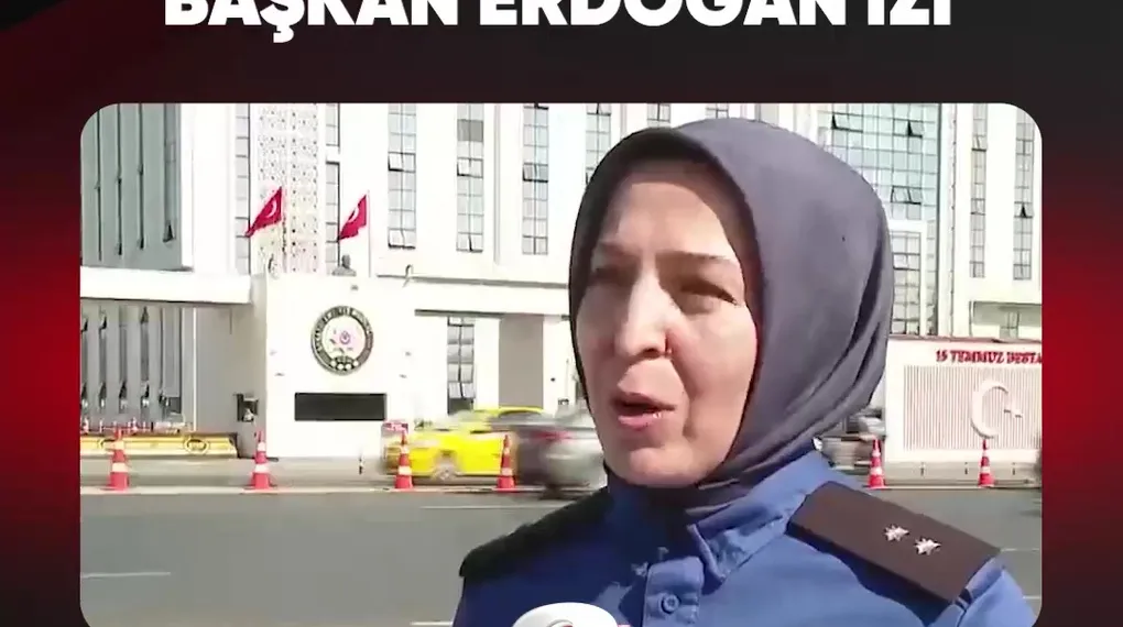 ÖZGÜRLÜKTE BAŞKAN ERDOĞAN İZİ