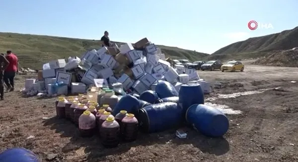 Piyasa değeri 10 milyon TL! Sahte içki-kaçak sigara-tütünler böyle imha edildi - 4
