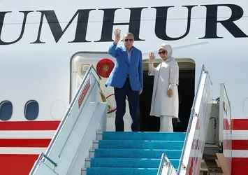 Başkan Erdoğan ABD'de! Vatandaşlar tarafından Türkevi'nde coşku ile karşılandı