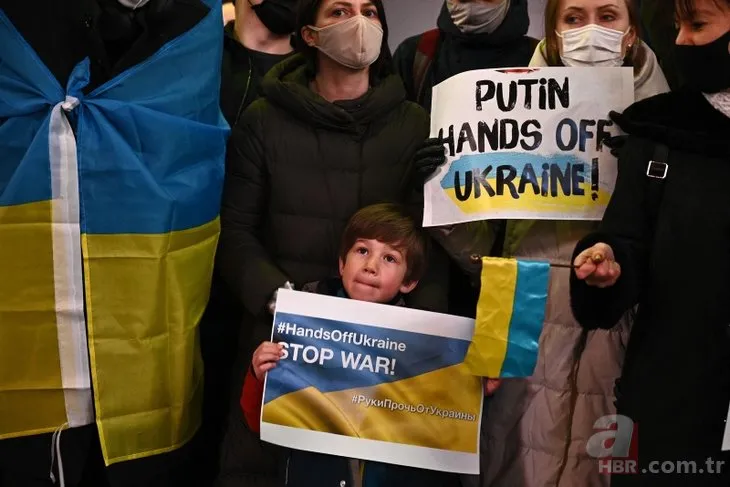 Rusya-Ukrayna savaşı milyonları sokağa döktü | Savaşa hayır!