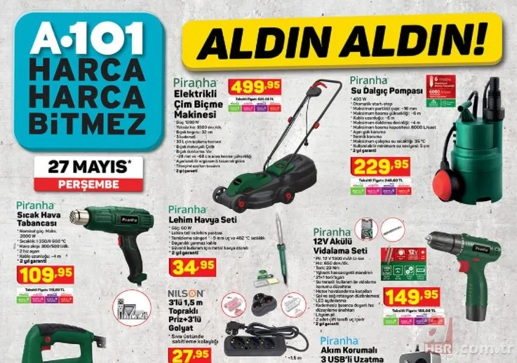 A101 perşembe indirimleri: 27 Mayıs 2021 A101 Aktüel ürünler kataloğu dolu dolu! Bu hafta hangi ürünler indirimli? 10