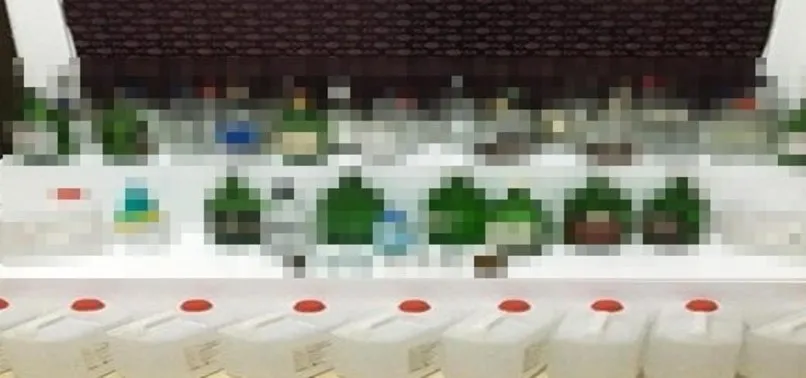 Aydın’da sahte içki operasyonu! 55 litre etil alkol ele geçirildi