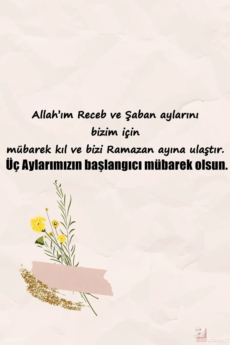 3 AYLAR RECEP AYI MESAJLARI 2024: En güzel, yazılı resimli, dualı, hadisli üç aylar ile ilgili sözler! 3