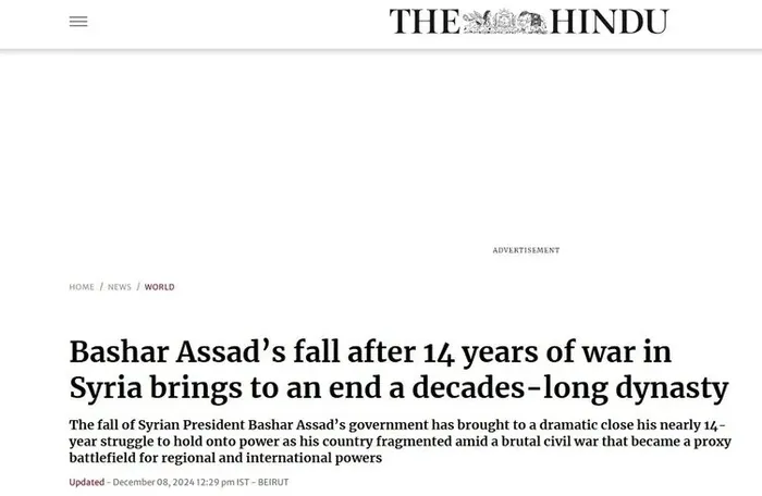 Dünya basını son dakika olarak duyurdu! Esad rejiminin devrilişi manşetlerde: Diktatör kaçışta!