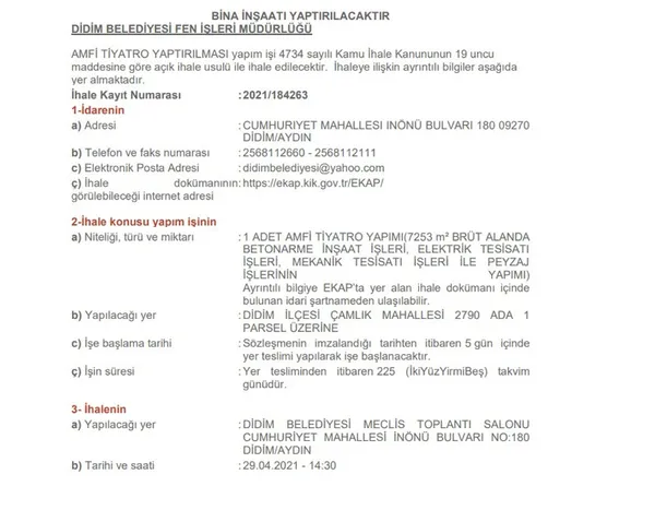 Şaibeli Didim Amfi Tiyatroyu CHP lideri Kemal Kılıçdaroğlu açacak