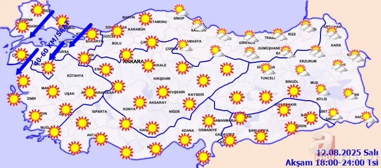 Kuvvetli geliyor: Kavurucu sıcaklar yetmedi, fırtına da eklendi! 4 ilde sarı kodlu alarm verildi! Çanakkale, Balıkesir, Manisa... 11