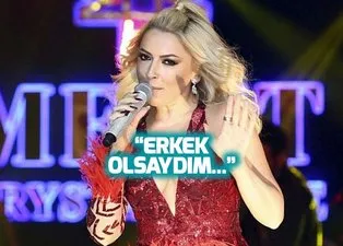 Hadise'den Eğer erkek olsaydım paylaşımı