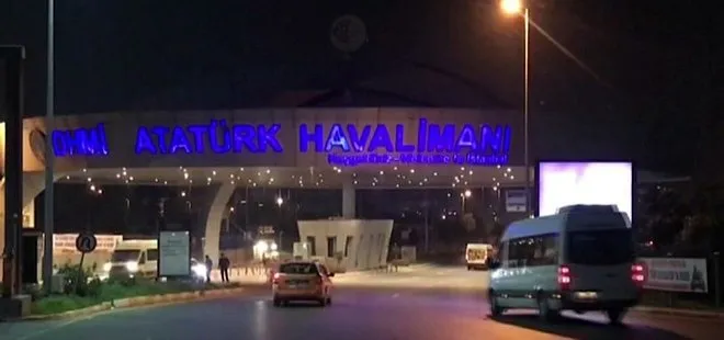 Atatürk Havalimanı’nda hareketli dakikalar