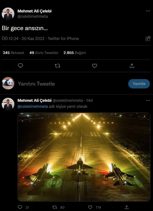 Son dakika: TSK’ya ait savaş uçakları Suriye’deki PKK/YPG mevzilerini vurdu