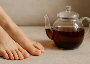 Gizli silahınız çaydanlıkta! Ayak kokusuna ve mantara veda etmenin en hızlı yolu
