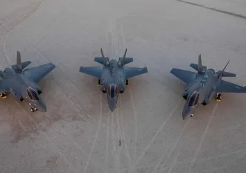 Çin basını uydu görüntülerini paylaştı! ABD'nin F-35'leri tespit edildi