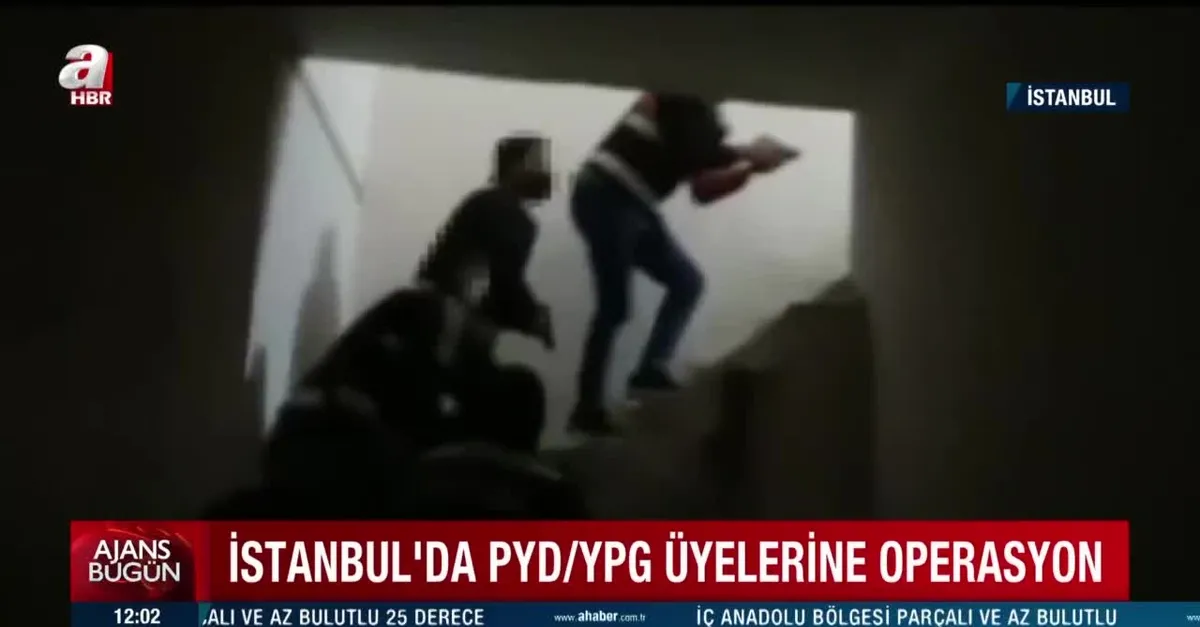 İstanbul'da terör örgütü operasyonu