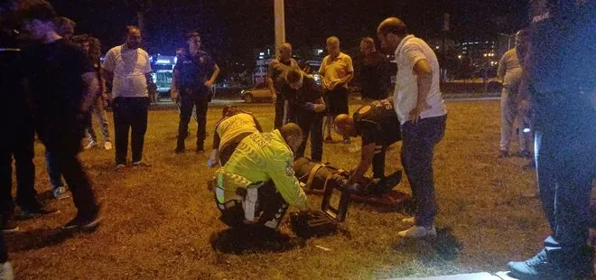 Çorum'da zincirleme kaza: Sivil polis aracının da bulunduğu 5 araç birbirine girdi