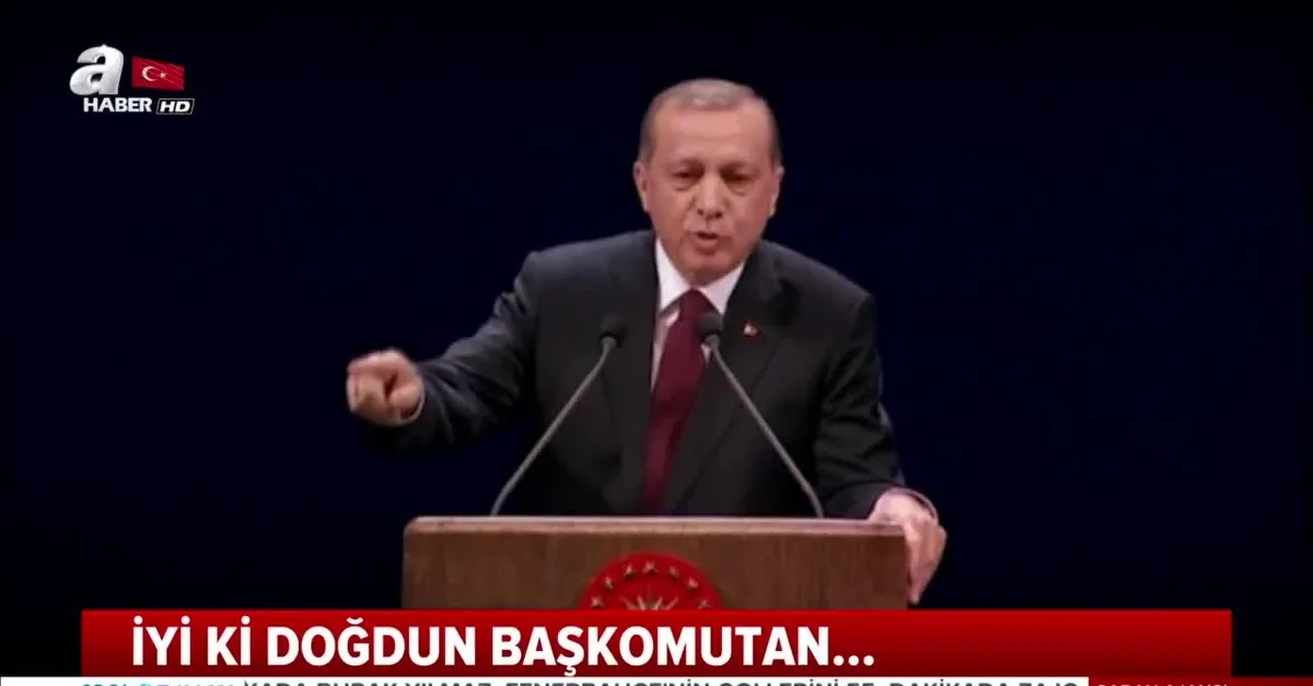 İyi ki doğdun Başkomutan!