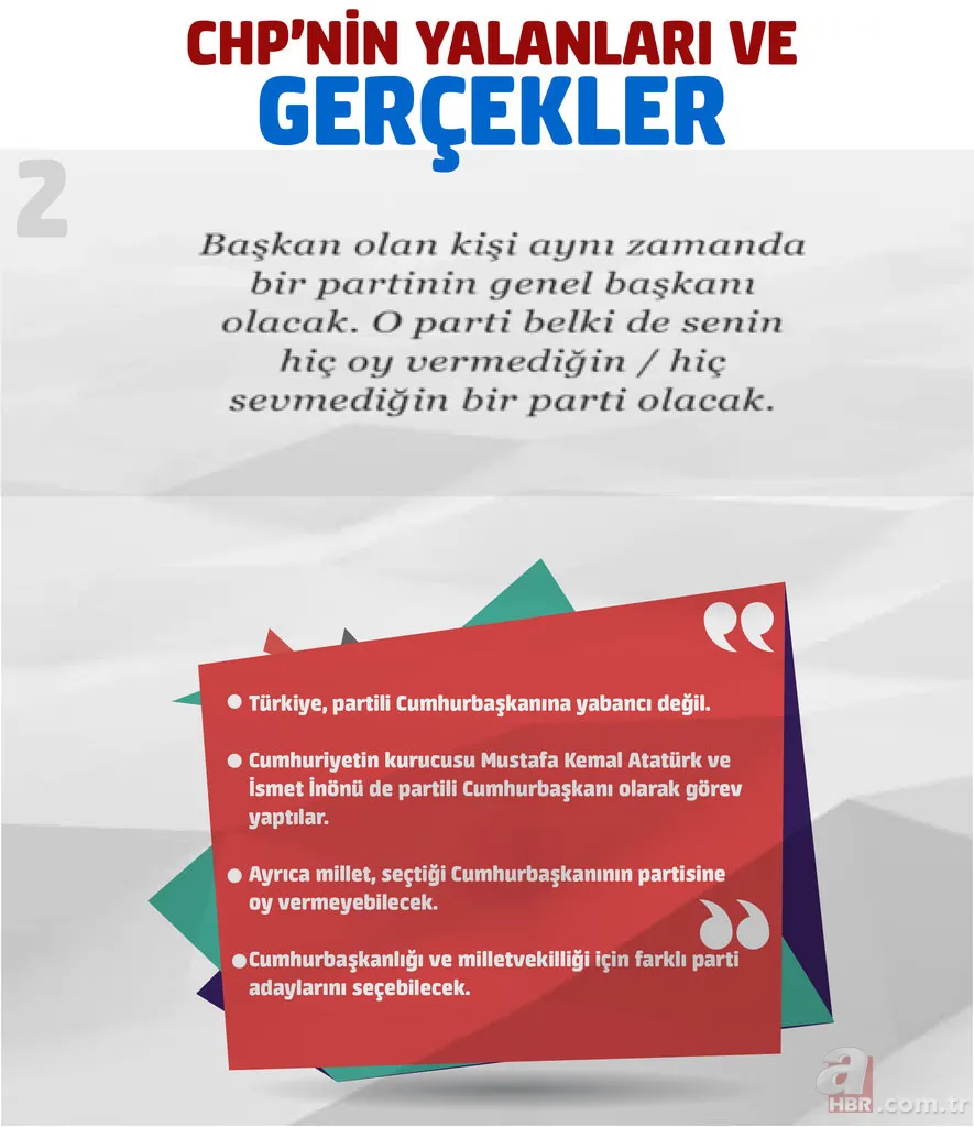 İşte CHP'nin referandum yalanları ve gerçekler 2