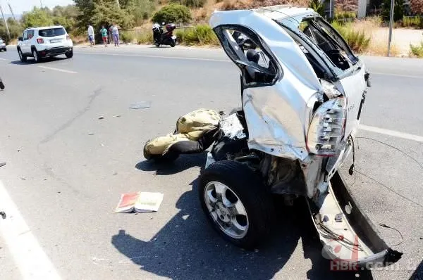 Bodrum'daki feci trafik kazasında tiyatro oyuncusu hayatını kaybetti! 5