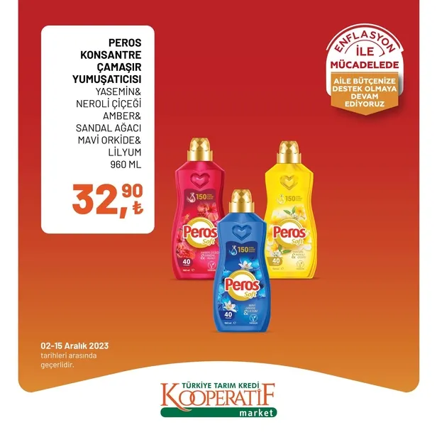 Tarım Kredi Market 11 Aralık indirim kataloğu çıktı! Dev rulo havlu, yumuşatıcı, çay, bütün piliç, tereyağı, tost peyniri, süt, beyaz peynir, pirinç ucuza satışta…