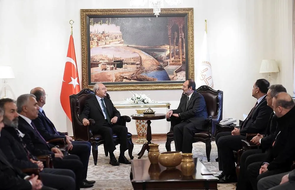 Kılıçdaroğlu, Diyanet İşleri Başkanı Görmez'i ziyaret etti - 1