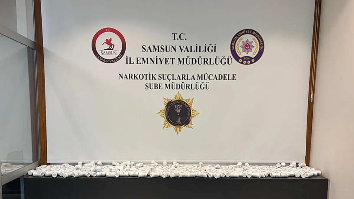 Samsun'da uyuşturucu ve ruhsatsız silah operasyonu!