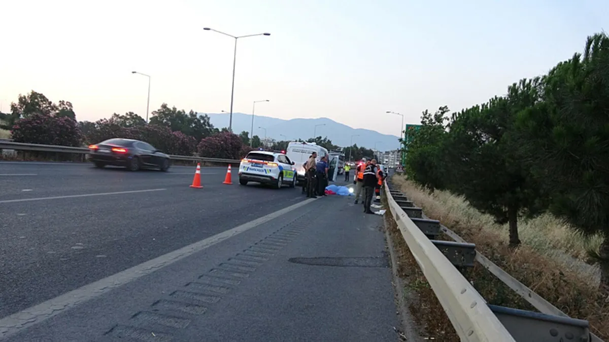 Sabaha karşı feci kaza: Genç motokurye hayatını kaybetti