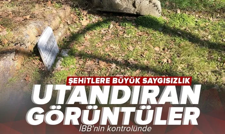 Şehitlere büyük saygısızlık! İBB kontrolündeki tarihi tekkeden utandıran görüntüler