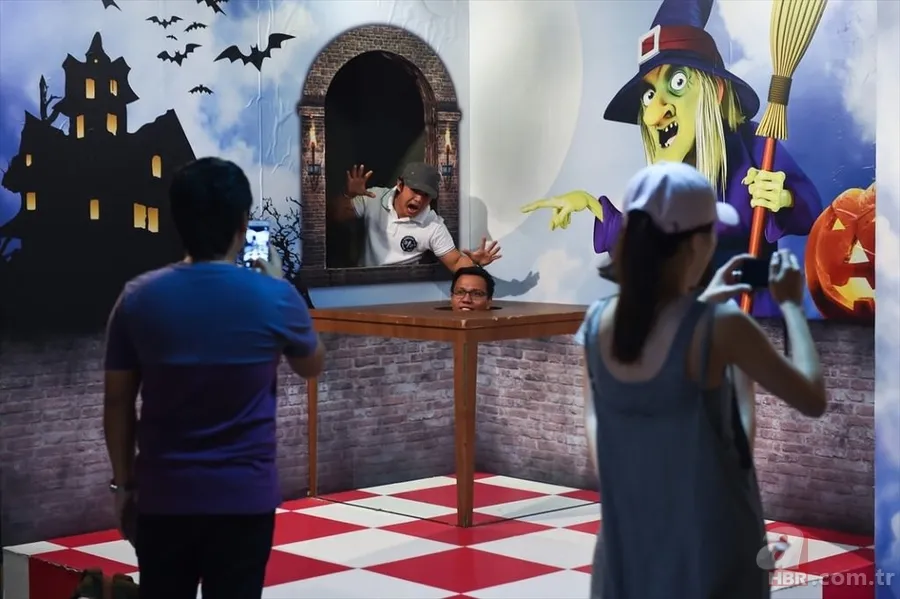 Güney Kore'deki "Trick Eye" illüzyon müzesi 19