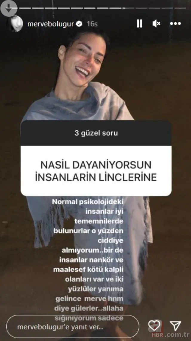 Merve Boluğur’dan dikkat çeken paylaşım: “Sadece Allah'a sığınıyorum...” 7