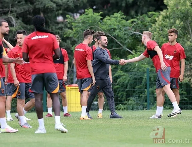 Galatasaray yeni sezon için Okan Buruk'la topbaşı yaptı