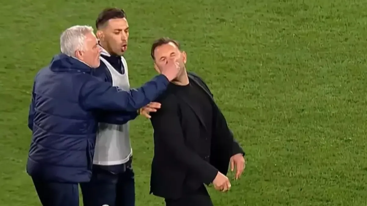 İşte Mourinho-Okan Buruk geriliminin perde arkası! Maç sonrası neler yaşandı?