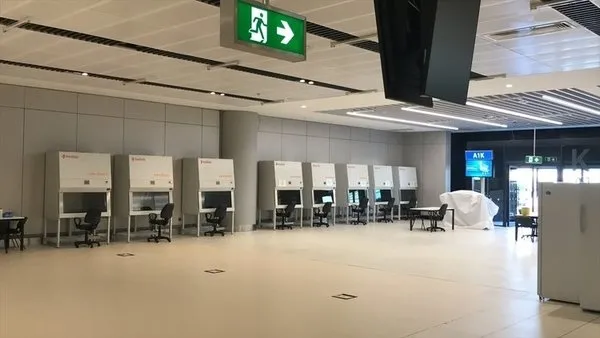 İstanbul Havalimanı koronavirüs test merkezinde 150 bine yakın yolcuya hizmet verdi