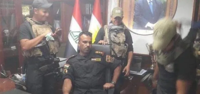Irak Ordusu Kerkük eski valisinin odasına kadar girdi