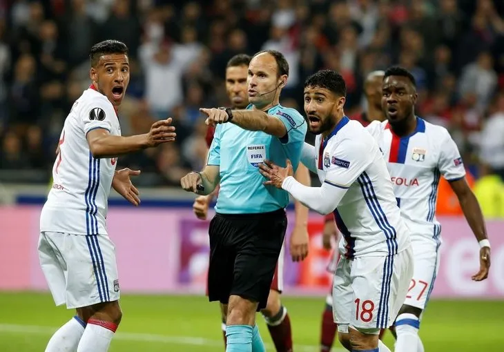 Olympique Lyon-Beşiktaş maçından fotoğraflar