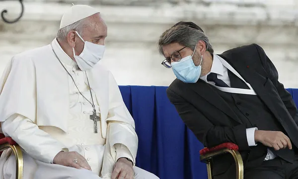 Papa Francis ilk kez maske ile görüntülendi - 2