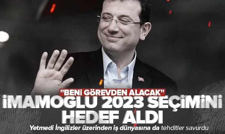 Ekrem İmamoğlu’ndan 2023 seçim algısı! Financial Times’ta skandal sözler! İş insanlarına üstü kapalı tehdit