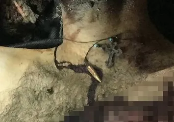Etkisiz hale getirilen teröristin boynunda haç kolye bulundu