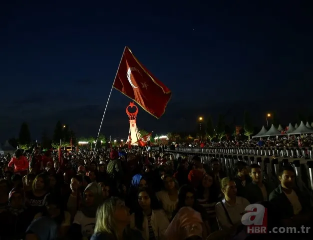 Beştepe'deki Şehitler Abidesi açıldı! Bakın o semboller ne anlama geliyor 16