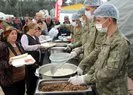 Sahur ve iftar sofrasını birlikte paylaştılar