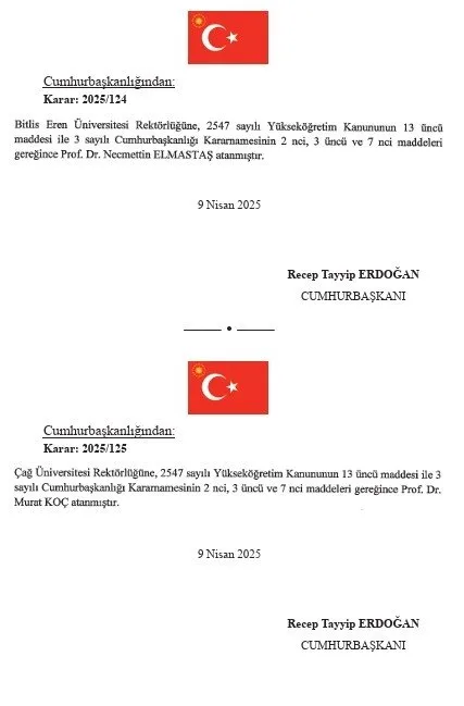 Cumhurbaşkanlığı politika kurullarına atamalar Resmi Gazete'de! 10 ayrı kurula toplam 140 isim