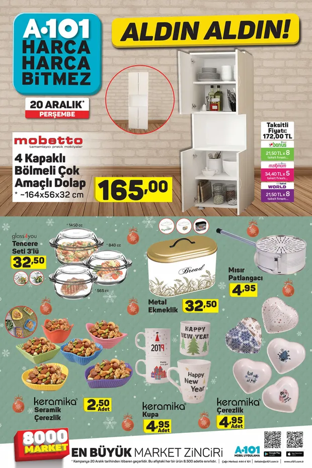 A101 aktüel ürünleri bu hafta! A101 20 Aralık aktüel ürünleri listesi ve fiyatları - 4