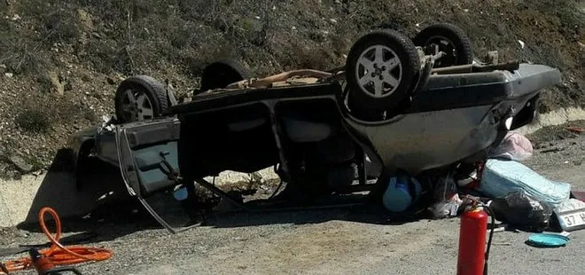 Kastamonu’da otomobil devrildi: 1 ölü, 1 yaralı