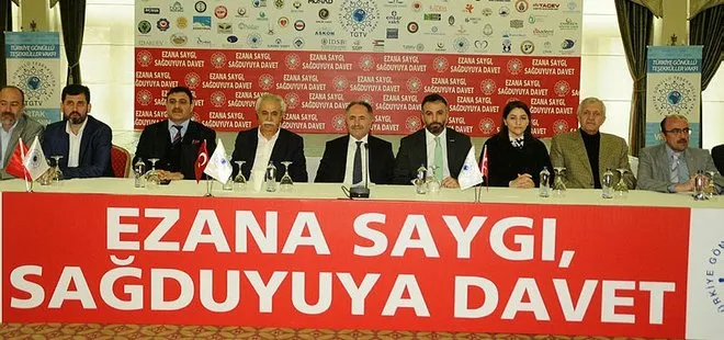 Türkiye Gönüllü Teşekküller Vakfı’ndan ’Ezana saygı, sağduyuya davet’ çağrısı