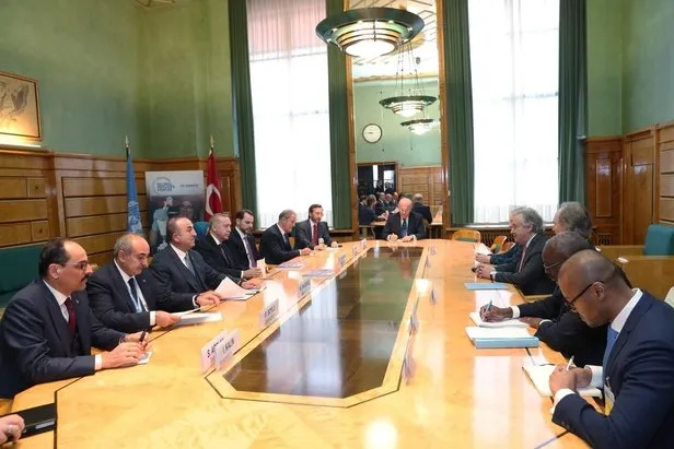 Başkan Erdoğan BM Genel Sekreteri Antonio Guterres ile görüştü - 1