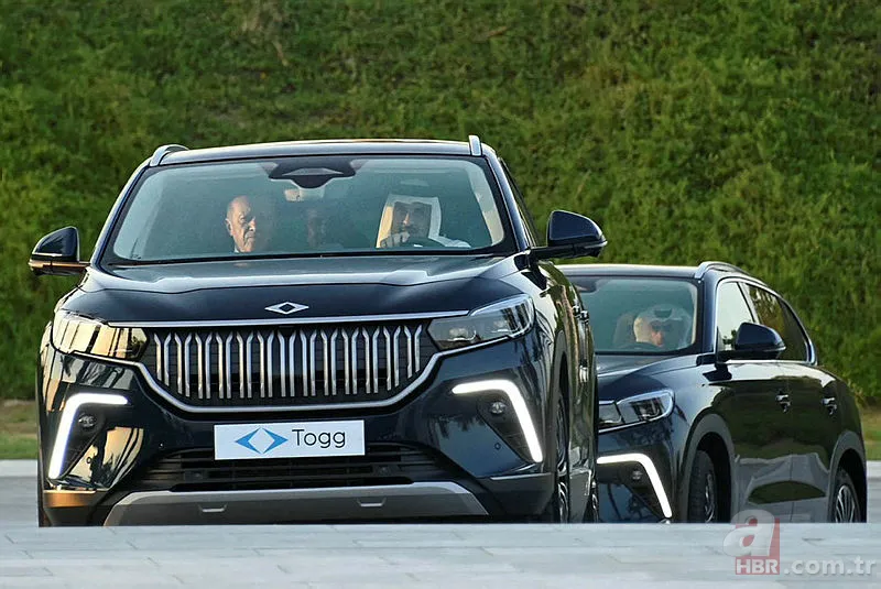 Başkan Erdoğan BAE Devlet Başkanı Al Nahyan'a TOGG hediye etti! Pamukkale beyazı ile Abu Dabi caddelerinde tur 17